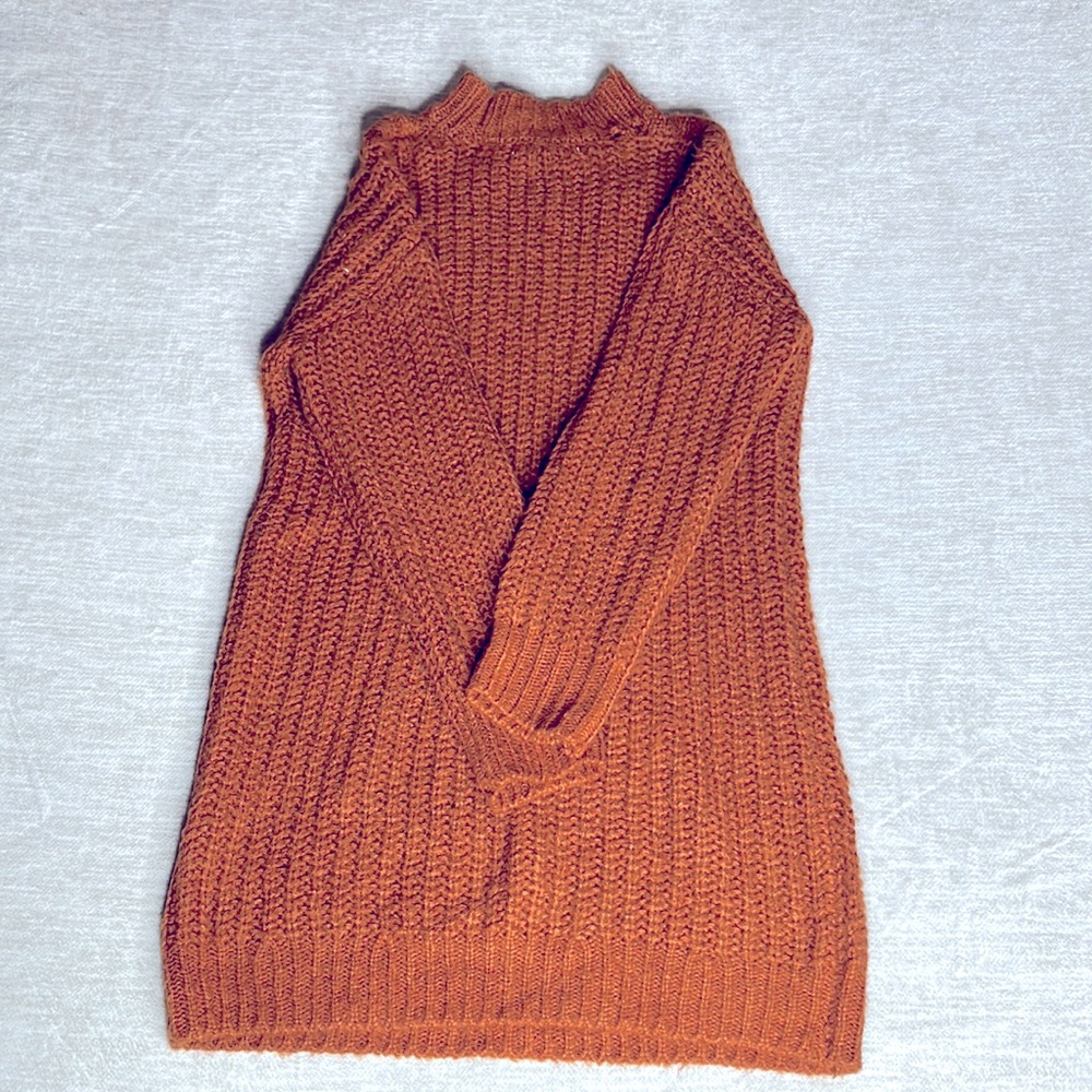 Cozy sweater dress